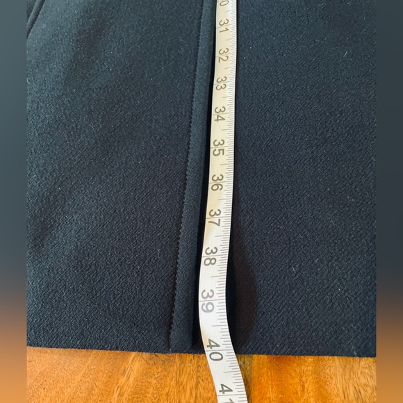 J. Crew Classic Lady Day Navy Blue Wool Blend Mid-Weight Coat Classic Old Money - Picture 10 of 15